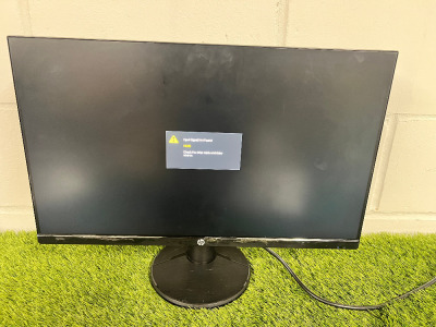 HP 24" V24i FHD Monitor, Model HSD-0066-V, with Power Supply.