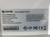 Clover Station POS System to Include; 1 x S503 Pro Display, 1 x C50S Terminal, 1 x P501 Printer & 1 x Clover Flex Point of Sale (Requires Charger). Comes with RWRD Mobile Payter. Note: Buyers will be required to register any license with the original supp - 10