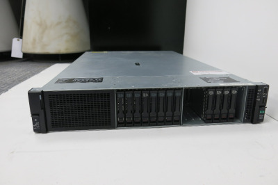 HP ProLiant DL380 Gen 11, 4 x 1.92TB SAS Harddrives, 8 x 2.4TB SAS Harddrives, Xeon Gold 5146S Processor, 256 GB Memory.