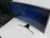Electriq 35" Ultrawide Curved Screen Gaming Monitor, Model eiQ-35CMUWQ100GAFSH, 240V, on Adjustable Arm. - 2