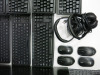 Lot of Assorted IT Equipment to Include: 13 x Mixed Brand Wireless Keyboards, 3 x Wired Keyboards, 10 x Wireless Mice, 4 x Wired Mice, 5 x Logi Headphones & 3 x Foldable Aluminium Laptop Stands. - 5