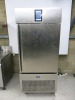 Polar U-Series Upright Single Door Blast Chiller/Freezer with Touchscreen Control, on Wheels, Model UA016. Size H188cm x W80cm x D82cm.