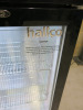 Hallco 2 Door Back Bar Chiller, Model HC2BK. Size H90cm x W90cm & D50cm. NOTE: unable to power up. - 2