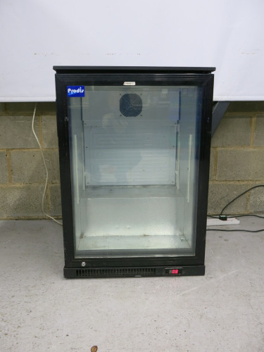 Prodis Single Door Under-Counter Fridge, Model NT1BHLO. Size H85cm x W60cm x D50cm.