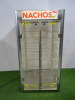 2 Door Upright Display Nacho Warmer, Model WARMER NAEON-CUK. Size H92cm x W46cm x D46cm.