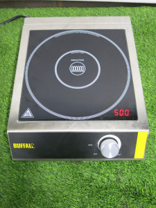 Buffalo Single Induction Hob, Model CE208-03, 240V.