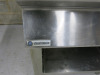 Mareno Commercial Kitchen Unit with Worktop, Drawer & Open Base. Size H93m x W80cm x D72m. - 2