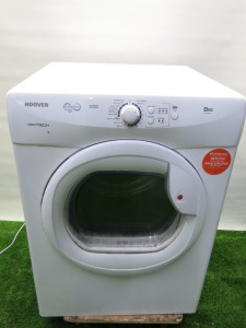 Hoover 8kg Vision Tech Infinity Sensor System Tumble Dryer, Model VTV581NC-80.