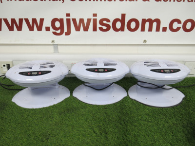 3 x J&W Hot & Cold Nail Dryers, Model WC-001.