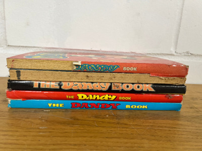 5 x "The Dandy" Books to Include Years: 1972/78/80/84/85 (Condition As Viewed).