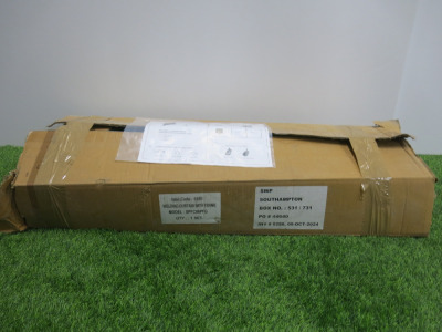 Boxed New 8' x 6' Welding Curtain with Frame.