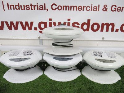 4 x J&W Hot & Cold Nail Dryers. NOTE: unable to power up, for spares & repairs.