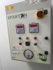 Todd Engineering Spartan 2000 Series Gas Spray Booth, Size 7.5 x 4.0M. 3 Bi-Fold Front Entrance with Shutter Door Side Access. Hours Run 5711, Last Serviced 25/11/25. Comes with 43" Hisense TV. NOTE: Buyer will be required to supply RAMS for dismantling & - 3