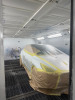 Todd Engineering Spartan 2000 Series Gas Spray Booth, Size 7.5 x 4.0M. 3 Bi-Fold Front Entrance with Shutter Door Side Access. Hours Run 5711, Last Serviced 25/11/25. Comes with 43" Hisense TV. NOTE: Buyer will be required to supply RAMS for dismantling & - 9