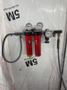 Todd Engineering Spartan 2000 Series Gas Spray Booth, Size 7.5 x 4.0M. 3 Bi-Fold Front Entrance with Shutter Door Side Access. Hours Run 5711, Last Serviced 25/11/25. Comes with 43" Hisense TV. NOTE: Buyer will be required to supply RAMS for dismantling & - 11