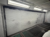 Todd Engineering Spartan 2000 Series Gas Spray Booth, Size 7.5 x 4.0M. 3 Bi-Fold Front Entrance with Shutter Door Side Access. Hours Run 5711, Last Serviced 25/11/25. Comes with 43" Hisense TV. NOTE: Buyer will be required to supply RAMS for dismantling & - 15