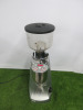 Mazzer Luigi Electronic Coffee Grinder, Model Robur Electronic, S/N 1201808. Comes with Knock Out Box.
