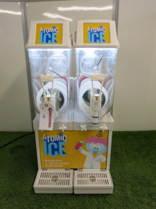S.P.M Drinks Systems 2 Bowl Slush Machine, Model Frosty2uk, S/N 2222006131,M YOM 2022.
