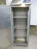 Dalmec Stainless Steel Single Door Upright Freezer, Model PPCC060DB, YOM 2022. Size H210 x W73 x D71cm. NOTE: damage to housing as viewed/pictured. - 3