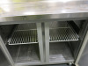 Dalmec Stainless Steel 2 Door Refrigerated Saladette Prep Counter, Model PPCS702AN, YOM 2022. Size H100 x W128 x D70. Comes with 7 x GN Counters. - 3