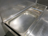 Dalmec Stainless Steel 2 Door Refrigerated Saladette Prep Counter, Model PPCS702AN, YOM 2022. Size H100 x W128 x D70. Comes with 7 x GN Counters. - 5