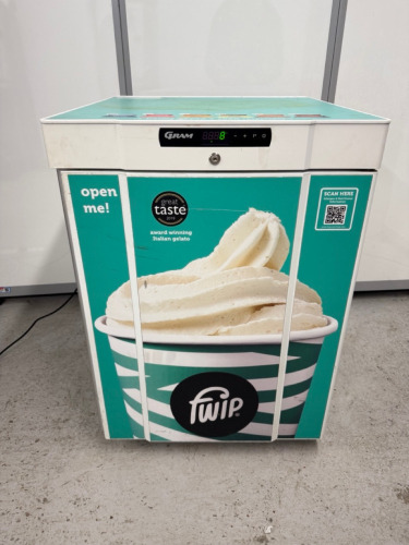 Gram Undercounter Freezer, Model F210 LG3W. Size H80 x W60 x D64cm.