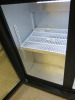 Blizzard 2 Glass Door Back Bar Chiller, Model BZ-LOWBAR2. Size H84 x W90 x D50cm. NOTE: missing handles. - 6