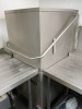 Ecomax Plus by Hobart Pass Through Dish Washer, Model ECO+H615SW-10C, S/N 865772682, YOM 2022, Size H153 x W70 x D80cm. Comes with Large Stainless Steel Single Bowl Sink, Size H90 x W215 x D80cm with Pre Rinse and Lever Taps and Stainless Steel out Table, - 4