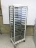 Cambro 18 Shelf GN Container Mobile Food Pan Trolley, Model UGNPRP60. Size H171 x W44 x D62cm. - 3