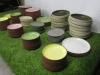 134 x Assorted Coloured Utopia & Mehan Studio Crockery to Include: 60 x Mahan 16cm Side Plates, 37 x Mahan 23cm Dinner Plates, 23 x Utopia 16cm Side Plate & 14 x Utopia 20cm Bowls. - 3