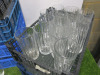 14 x Crates of 197 Pieces of Assorted Glassware to Include: 25 x Shot Glasses, 12 x Beer Glasses, 8 x Stemless Glasses, 53 x Utopia Madrid Tumblers, 34 x Stemless Wine Glasses, 6 x Champagne Flutes, 28 x Ribbed High Ball Glasses & 31 x Ribbed Tumbler Glas - 4