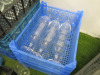 14 x Crates of 197 Pieces of Assorted Glassware to Include: 25 x Shot Glasses, 12 x Beer Glasses, 8 x Stemless Glasses, 53 x Utopia Madrid Tumblers, 34 x Stemless Wine Glasses, 6 x Champagne Flutes, 28 x Ribbed High Ball Glasses & 31 x Ribbed Tumbler Glas - 6