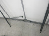 2 x Assorted Wire Racks to Include: 1 x 2 Shelf Chrome Wire Racks, H182 x W120 x D60cm & 1 x 1 Shelf Wire Rack, H182 x W120 x D60cm. - 4