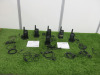 Setof 6 Retcvis Analogue Two Way Radio, Model RT668. Comes with Base Stations, Ear Pieces & Users Manual.