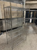 3 x 4 Shelf Chrome Wire Rack to Include: 1 x H182 x W150 x D40, 1 x H182 x W120 x D40, & 1 x H182 x W100 x D50cm. - 2