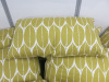 8 x Gold & White Cushions, Size 44 x 80cm. - 2