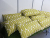 8 x Gold & White Cushions, Size 44 x 80cm. - 3