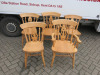5 x Wooden Chairs to Include: 2 x Carvers & 3 x Dining Chairs.