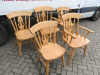 5 x Wooden Chairs to Include: 2 x Carvers & 3 x Dining Chairs. - 2