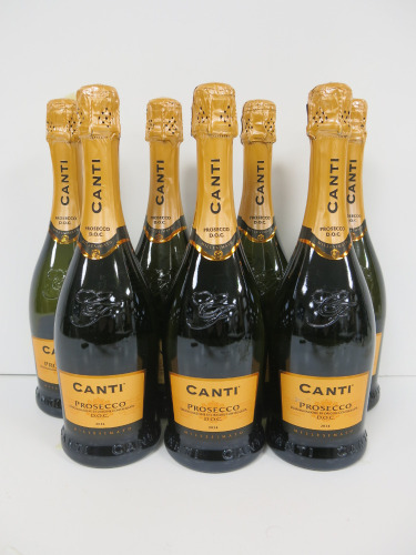 7 x Bottles of Canti Prosecco, 75cl.