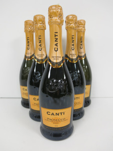 6 x Bottles of Canti Prosecco, 75cl.