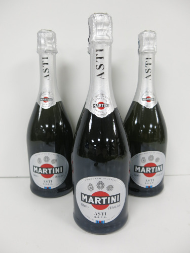4 x Bottles of Martini Asti, 75cl.