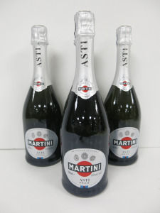 4 x Bottles of Martini Asti, 75cl.
