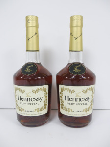 2 x Bottles of Hennessy Very Special Cognac, 70cl.