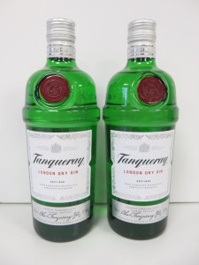 2 x Bottles of Tanqueray London Dry Gin, 70cl.