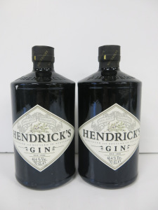 2 x Bottles of Hendricks Gin, 70cl.