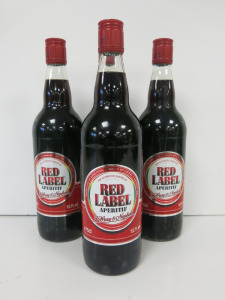 4 x Bottles of J.Wray & Nephew Red Label Aperitif, 70cl.