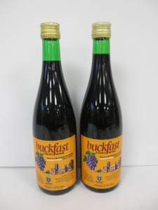 2 x Bottles of Buckfast Tonic Wine, 70cl.