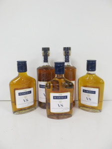 5 x Bottles of Martell VS Cognac to Include: 2 x 35cl & 3 x 20cl.