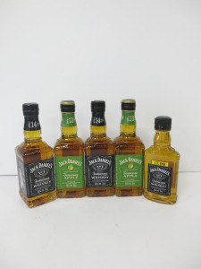 5 x Bottles of Jack Daniels to Include: 2 x Tennessee Apple 35cl, 2 x Jack Daniels 35cl & 1 x Jack Daniels 20cl.